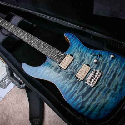 MAYONES MIP Aquila Elite S 6 Quilted 4A "Lagoon Burst Gloss + Ebony" (2022) image 1