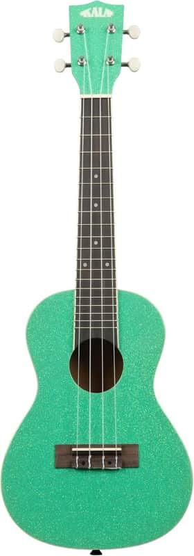 Kala KA-SPRK-GREEN Gatsby Green Sparkle Concert Ukulele with Bag image 1