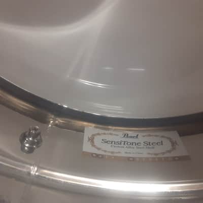 Pearl SS1455S/C SensiTone 14x5.5" 8-Lug Steel Snare Drum image 9