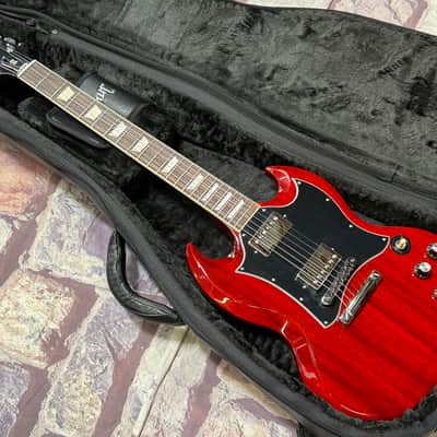 Gibson SG Standard Heritage Cherry New Unplayed Auth Dlr 7lb4oz #121 image 11