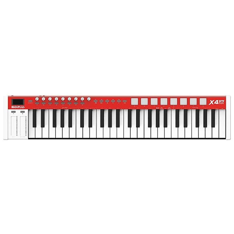 MIDIPLUS X4 Pro mini Tracktion MIDI-Keyboard mit 128 Sounds und 49 Tasten image 1