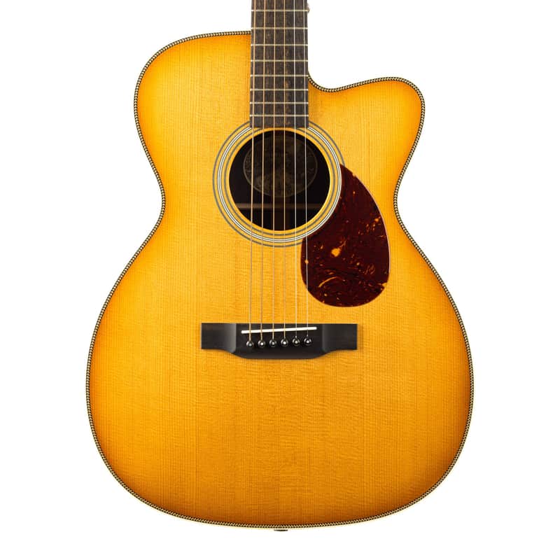 Collings OM2H Cut, Baked Sitka Spruce Top - Western Sunburst image 1