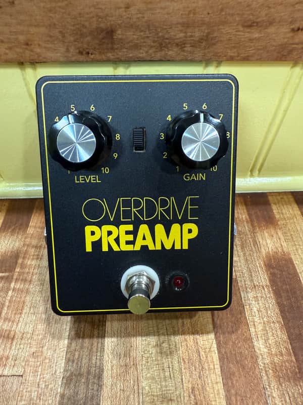 JHS Overdrive / Preamp 2022 - Present Black / Yellow image 1