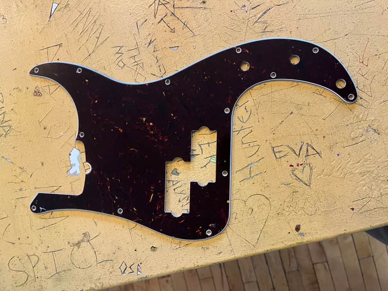 Fender American Professional II Precision Bass Brown Shell pickguard image 1