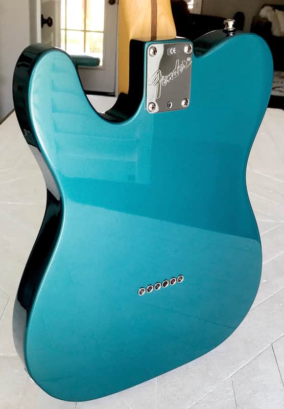 Fender American Standard Telecaster 1998 Aquamarine | Reverb