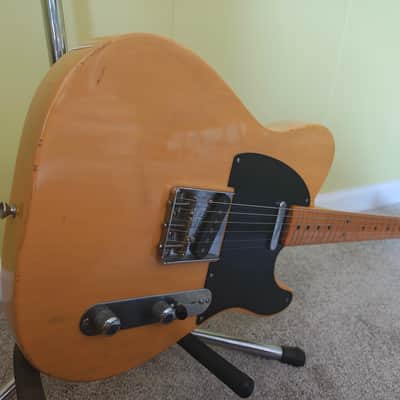 2022 Fender AVRI II 1951 Telecaster, Blonde, light relic image 12