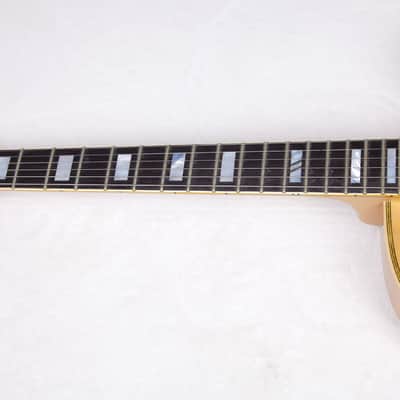 2001 HOFNER Jazzica Custom Archtop Guitar, Blonde Flamed Maple, w/Original Hofner Floating PUP, Hofner Hardshell Case image 5