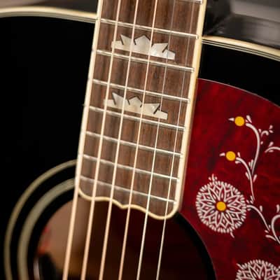 Epiphone J-200 Acoustic/Electric Guitar - Aged Vintage Sunburst Gloss - Used image 9