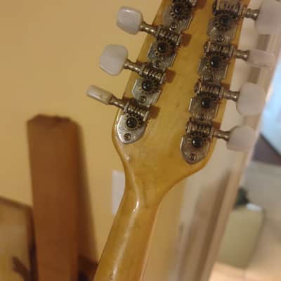 Hondo Bowl back mandolin maple 70s or 80s - Natural blonde maple image 7