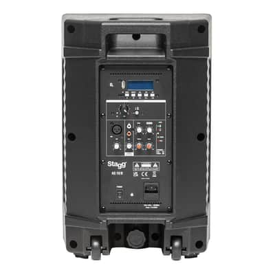 Stagg 10 in. Active Speaker w/ Wireless Mic 125-Watts - Bluetooth and Battery Powered image 2