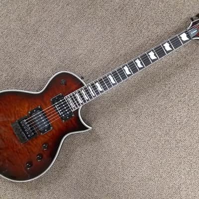 ESP LTD EC-1000 Evertune Dark Brown Sunburst image 2