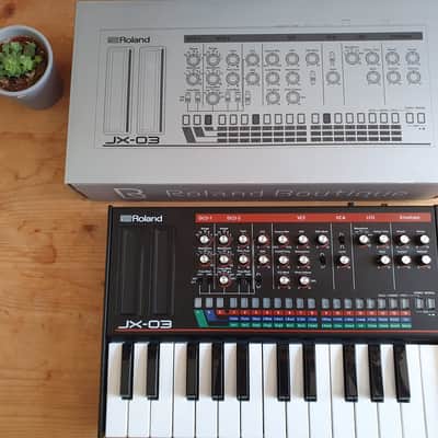Roland JX-03 Boutique Synthesizer & K-25m Keyboard, Boxed