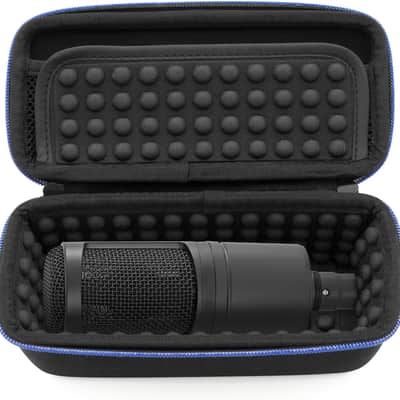 Padded Microphone Case USB with Windscreen and Small Cable Accessories, Case Only image 1