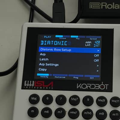Isla Instruments Kordbot MIDI Controller 2017 - Present - White image 3
