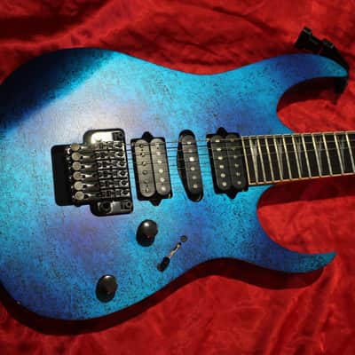2010 Ibanez RG3770Z-CAB Prestige Caribbean Blue Lagoon image 3