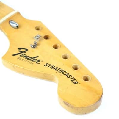1977 Vintage Fender Stratocaster Maple 3-Bolt NECK USA Strat 1970s CBS-Era image 11