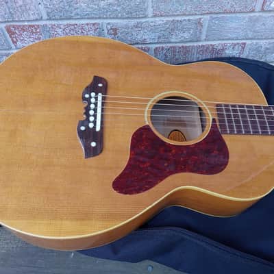 Vintage Circa 1967 Mosrite Serenade Acoustic Guitar Project w/ Gig Bag! image 4