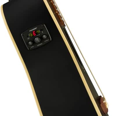 Fender Joe Strummer Campfire Acoustic Electric Guitar. Walnut Fingerboard, Matte Black image 6