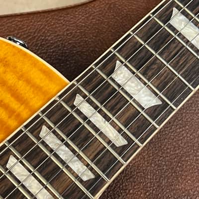 2026 Gibson USA Les Paul Standard '50s Figured Top Electric Guitar Honey Amber image 5