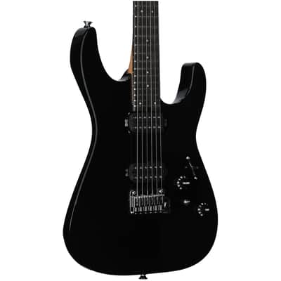 Charvel Pro-Mod DK24 HH 2PT EBN Electric Guitar, Gloss Black, Open Box (Very Good) image 1