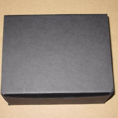 rarely handled, near A+ MXR EMPTY BOX ONLY for M81 Bass Preamp (NO pedal / NO paperwork) from mid 2010s to 2020s - BOX: Black Cardboard / LABEL: Dark Olive Green & Cream / GRAPHIC: Silver image 10