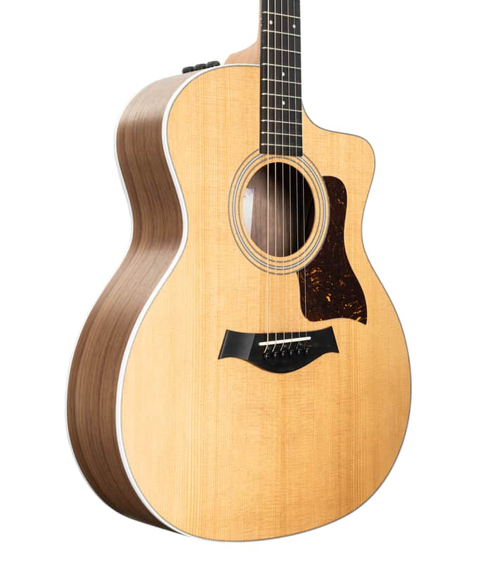 Taylor 214ce Grand Auditorium Spruce/Walnut Acoustic-Electric Guitar - Natural image 1