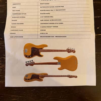 2023 Fender Mod Shop Precision Bass image 8