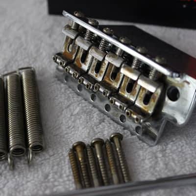 Fender Aged/Relic Lefty 2 1/16" Stratocaster Vintage Body Hardware Set - Chrome 007-1016-000 image 3