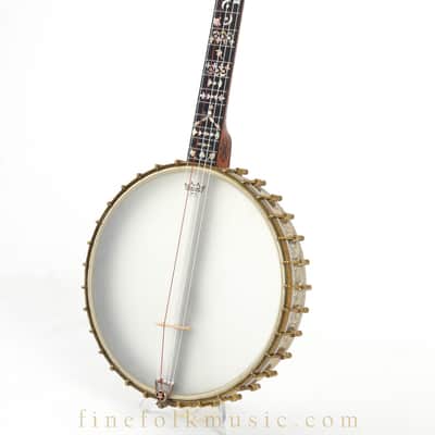 1900s UNKNOWN PRESENTATION 5-STRING BANJO image 8