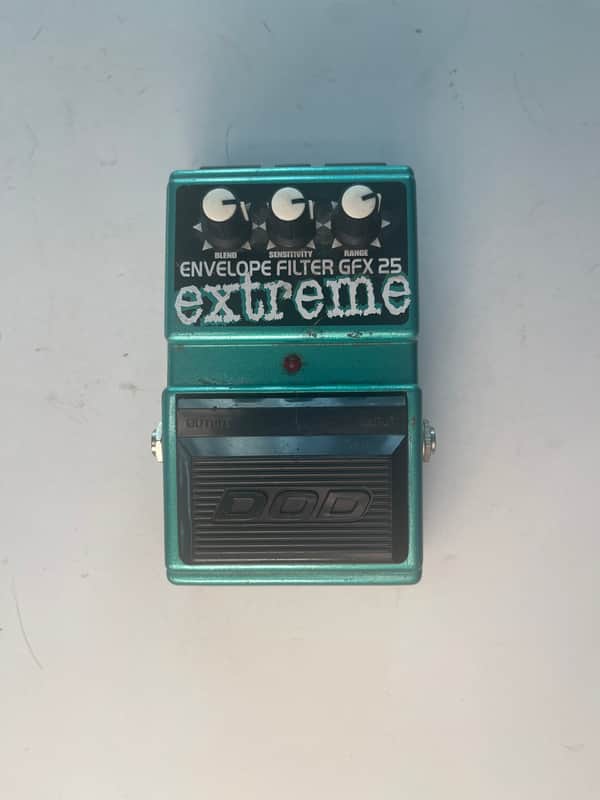 DOD GFX25 Extreme Envelope Filter Auto Wah Rare Vintage Guitar Bass Effect Pedal image 1