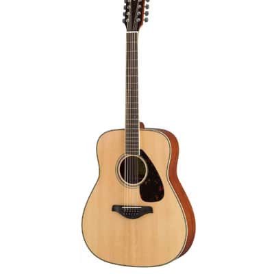 Yamaha FG820-12 12-String Acoustic Guitar, Natural 2026 image 1