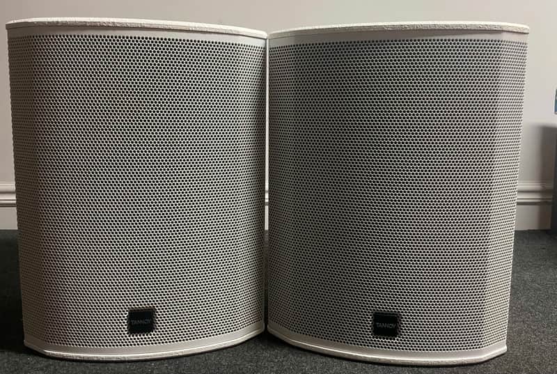 ( PAIR ) Tannoy TA-VX12HP-WH PowerDual Full Range Loudspeaker Bild 1