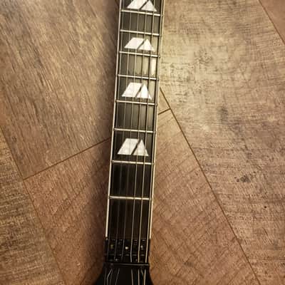 Rare Fernandes Vertigo Elite in Satin Black w/sustainer Pickup image 4