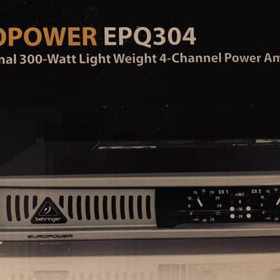 Behringer Europower EPQ304 300-Watt 4-Channel Power Amp 2010s - Standard image 4