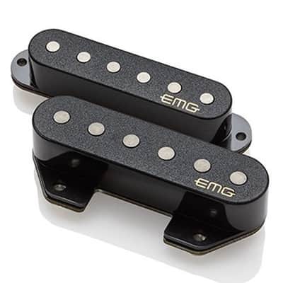 EMG T52 Retro Active Tele pickup system - pickups & control plate image 2