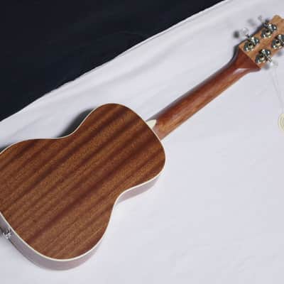 Luna Uke Sahara Spruce concert Ukulele new w/ Gig Bag, Strap, & Tuner image 6