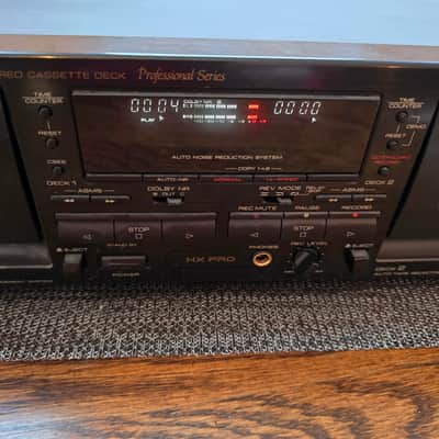Optimus SCT-55 dual bay cassette deck Late 1990s - Black image 11