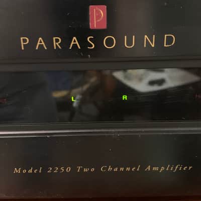 Parasound 2250 New Classic Power Amp 1995 Black image 1
