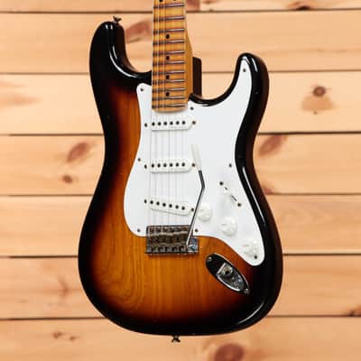 Fender Custom Shop Eric Clapton Stratocaster Journeyman Relic - 2-Color Sunburst - CZ552333 - PLEK'd image 3