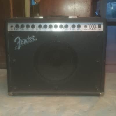Fender Roc Pro 1000 2-Channel 100-Watt 1x12" Hybrid Guitar Combo 1996 - 2000 - Black image 2