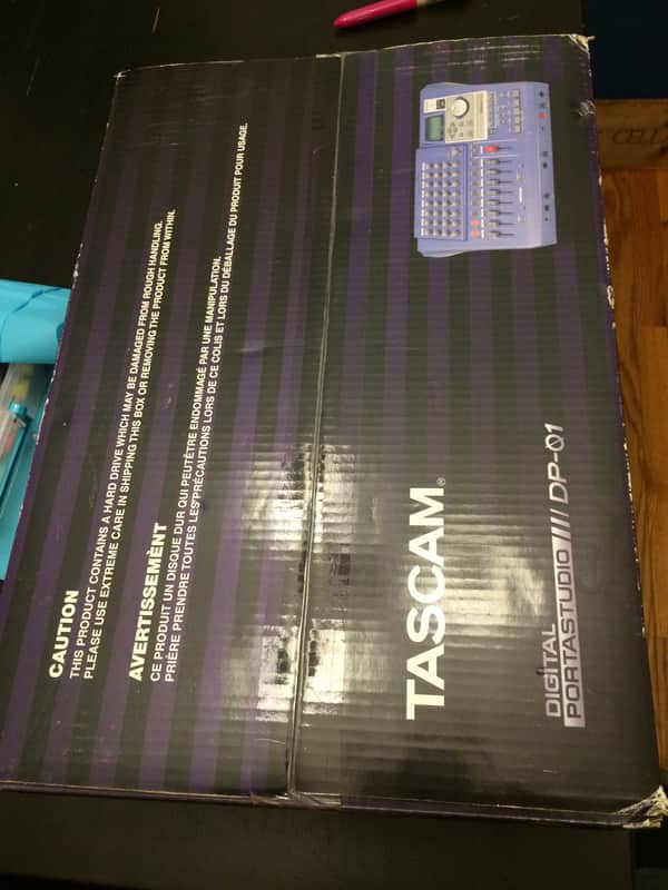 Tasccam DP 01 8 Track Digital Recorder NEW New In Box Never Opened image 1