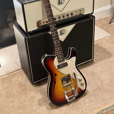 TopHat Telavarius Thinline Custom 2024 - Three Tone Sunburst image 11