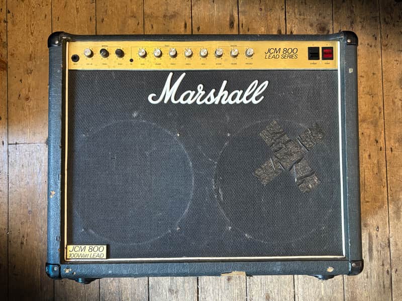 1989 Marshall JCM 800 2x12 100 watt Combo image 1