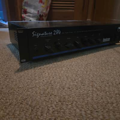 Lexicon Signature 284 All Tube Class A Stereo Recording Amplifier and Direct Source Late 1990s - Black image 2