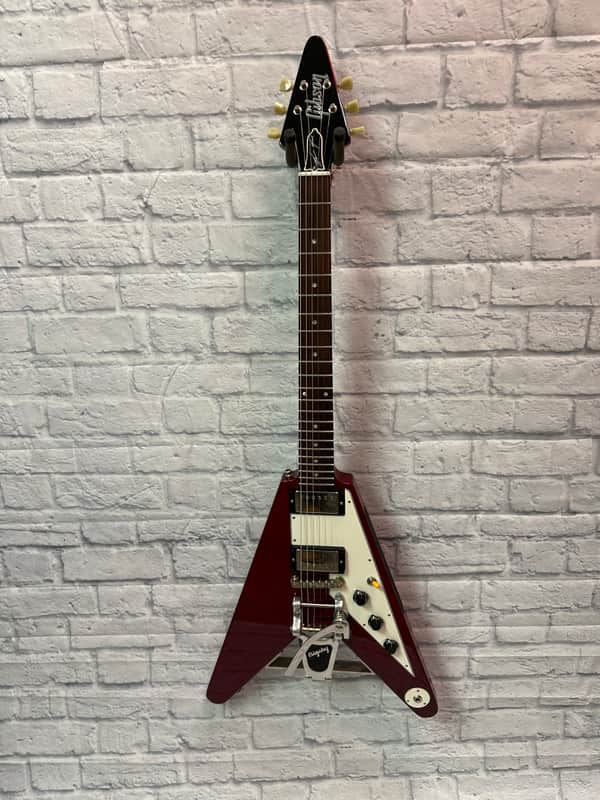 Gibson Flying V Lonnie Mack Cherry | Reverb