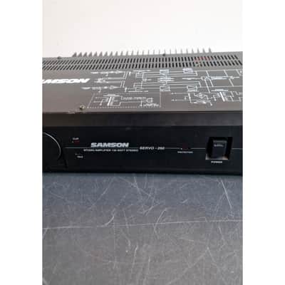 Samson Servo 260 - Power Amplifiers - Excellent w/ Manuals & Original Box image 10