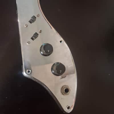 Teisco or similar Vintage Loaded Chrome Pickguard 1960s image 1
