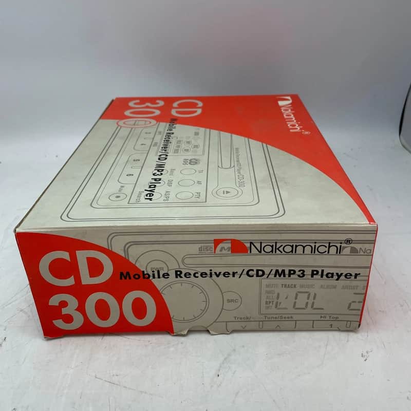 Nakamichi CD300 Mobile Receiver/CD/MP3 Player UNTESTED IN BOX NICE CONDITION image 1