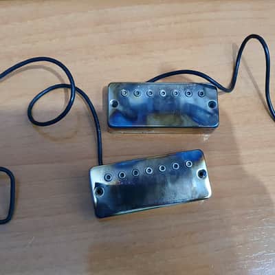 Bare Knuckle Ragnarok Misha Mansoor Signature 7-String Humbucker Set - Burnt Chrome - Soapbar (EMG/Fishman route) imagen 2