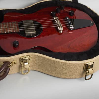 Rick Turner Model 1 LB Reissue Owned by Jeff Tweedy of Wilco Semi-Hollow Body Electric Guitar (2001), ser. #59/120, original blond tolex hard shell case. image 14